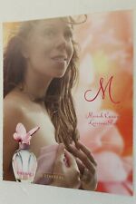 Mariah Carey Luscious Pink revista impressão anúncio perfume fragrância 2p 2008 comprar usado  Enviando para Brazil