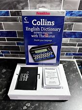 Franklin collins english for sale  WALLINGFORD