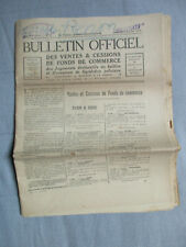 1932.bulletin officiel ventes d'occasion  Expédié en Belgium