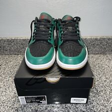 Usado, Tamanho 10.5- Air Jordan 1 SE verde baixo e preto comprar usado  Enviando para Brazil