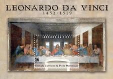 Granadinas 2011 - Arte Leonardo Da Vinci - Folha de selo lembrança Scott #2766 - MNH comprar usado  Enviando para Brazil