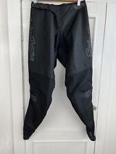 Troy Lee Designs Women's GP Mono Pants Size 2  Black Dirt Bike for sale  Shipping to South Africa