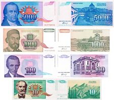 Yugoslavia lotto banconote usato  Anzio