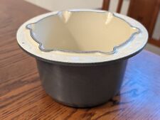 Creuset white tan for sale  Shipping to Ireland
