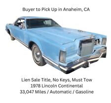 1967 lincoln continental for sale  Anaheim