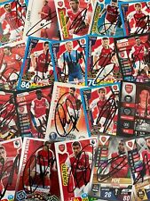 TARJETAS FIRMADAS MATCH ATTAX, SHOOT OUT Y OTROS ARSENAL segunda mano  Embacar hacia Argentina