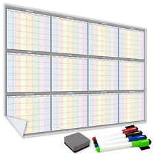 Yearly wall planner for sale  Shipping to Ireland