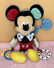 Usado, Anillo de dentición de juguete coche cochecito/asiento de actividad para bebé Disney Mickey Mouse usado en excelente condición segunda mano  Embacar hacia Argentina