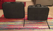 Vtg., Lot Of 2 SKYWAY Gray/Black Tweed Travel Luggage Rolling Suitcase-Comb Lock for sale  Houston