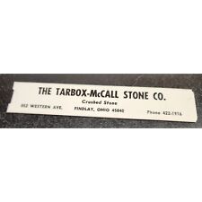 Tarbox mccalll stone for sale  Algonquin