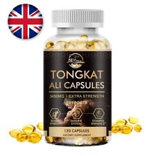 TongkatExtract 200:1 Strong Natural Testosterone Booster 3450mg 120 Capsules, used for sale  Shipping to South Africa
