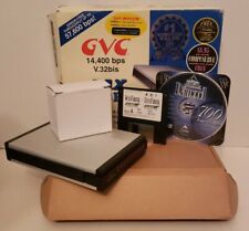 1995 GVC 14.400 bps modem de fax com CD e disquete na embalagem original comprar usado  Enviando para Brazil