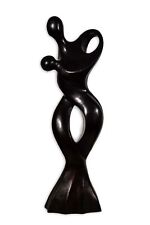 Used, Postmodern Dancing Couple Ironwood Solid Wood Carved Sculpture for sale  Shipping to South Africa