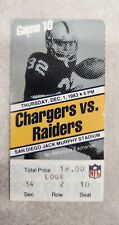 Raiders chargers ticket for sale  Mesa