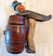carved wooden drum old for sale  Des Moines