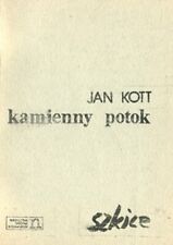 Kott: Kamienny potok. Szkice. Warszawa: Niezależna Oficyna Wydawnicza Nowa 1981 na sprzedaż  PL