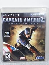 Captain America Super Soldier PS3 Playstation 3 jogo e estojo sem manual Marvel comprar usado  Enviando para Brazil