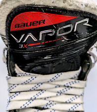 Usado, Patines de hockey sobre hielo Bauer Vapor 3X talla 6,5 ajuste 3 (alto volumen) intermedio segunda mano  Embacar hacia Argentina