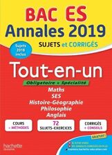 Annales bac 2019 d'occasion  France
