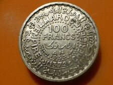 Maroc 100 francs d'occasion  Franqueville-Saint-Pierre