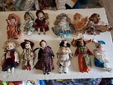 Lotto bambole ceramica usato  Roma