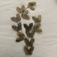 copper butterflies wall art for sale  Sanford