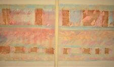 LEE REYNOLDS Original Vintage Signed Mixed Media Diptych Abstract Oil Painting, used for sale  Shipping to Canada