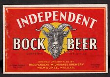 Independent bock beer for sale  Eureka