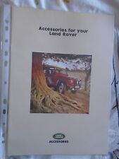 Land rover accessories for sale  KINGS LANGLEY