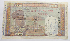 Tunisia french 100 for sale  Augusta