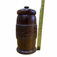 Wooden ornate urn for sale  LARKHALL