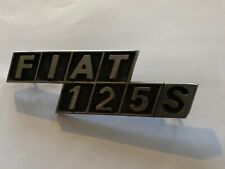 Fiat 125 emblem gebraucht kaufen  Bergisch Gladbach