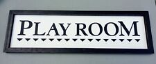 Playroom sign wooden for sale  Riverview