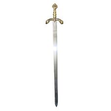 Espada medieval Roldan Durendal lâmina de aço pesado cabo de ferro fundido 46 polegadas de comprimento comprar usado  Enviando para Brazil