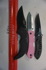 7723   3 assorted pocket knives: Cold Steel, Kabar & Remington for sale  Boulder City