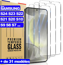 Protection écran pour Samsung Galaxy S24 S23 S22 S21 S20 S10+ Verre Trempé 9H 3D na sprzedaż  Wysyłka do Poland
