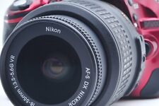 Câmera Digital Nikon D5200 24.1MP Vermelha PERFEITA com 18-55mm do Japão comprar usado  Enviando para Brazil