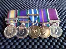 Five miniature medal for sale  WILLENHALL