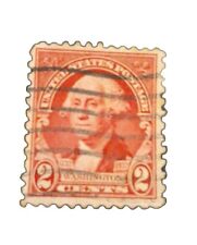 Selo raro 1932 Washington vermelho 2 centavos do bicentenário comprar usado  Enviando para Brazil