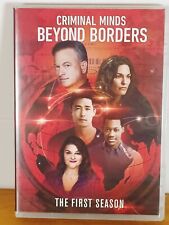 Criminal Minds Beyond Borders Temporada 1 Região 1 NTSC DVD 4 Discos Conjunto 13Eps 2016 comprar usado  Enviando para Brazil