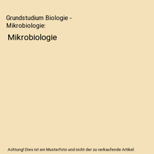 Grundstudium biologie mikrobio gebraucht kaufen  Trebbin