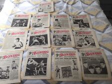 boxing magazines for sale  WARWICK