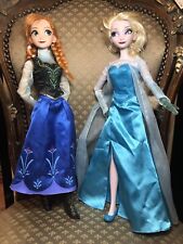 Bonecas cantoras Frozen Elsa e Anna 16" Disney Store comprar usado  Enviando para Brazil