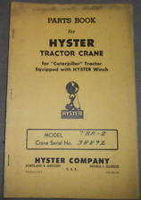 Hyster crane parts for sale  Union