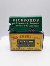 Lesney Matchbox No.46, Pickfords Removal Van, Green Guy Diecast Model With Box. for sale  Shipping to South Africa
