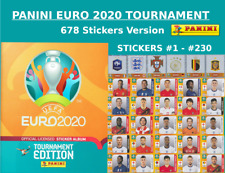 Panini EURO 2020 TOURNAMENT STICKERS - #1 - #230 tweedehands  verschepen naar Netherlands