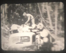 Filme caseiro “Logging” (década de 1940) 8mm, caminhões de descarga de carga, rio, madeira, guindaste comprar usado  Enviando para Brazil