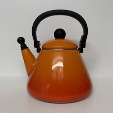 Creuset orange kettle for sale  PENRITH