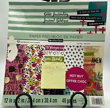 12" x 12" Scrapbook Paper Pads - Your Choice - Look at all Pictures for sale  Shipping to South Africa