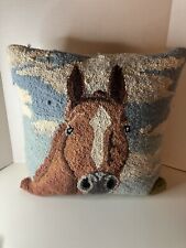Horse pillow hooked for sale  Stockton